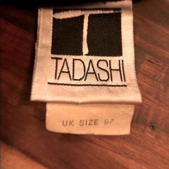 Tadashi Shoji silk layered ruffled dress - Picture 6 of 6